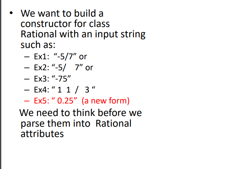 Solved I need help with this Java program using the Rational | Chegg.com