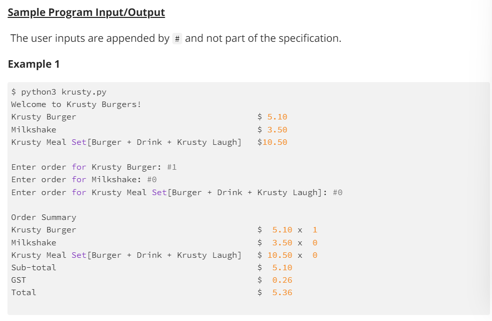 Solved Python3 is to be used. A scaffold is provided and so | Chegg.com