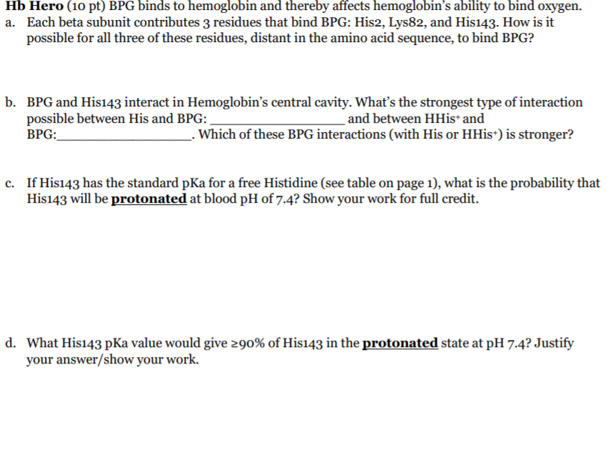 2 3 bpg binds to how many sites of hb