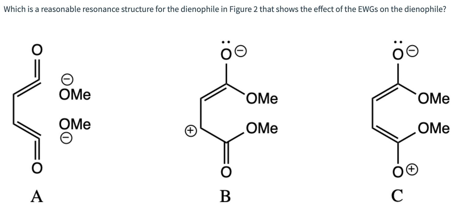 Solved Which is a reasonable resonance structure for the | Chegg.com