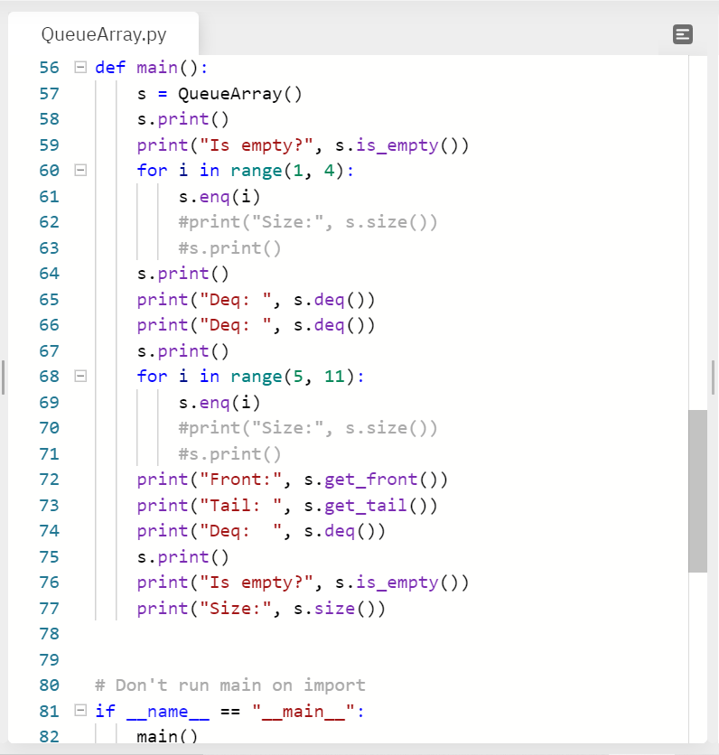 Solved Problem 5: Queue-Array Given a queue defined by a | Chegg.com