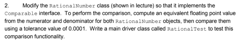 Solved Please solve this in Java and include comment and | Chegg.com