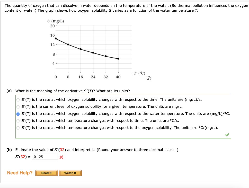 solved-the-quantity-of-oxygen-that-can-dissolve-in-water-chegg