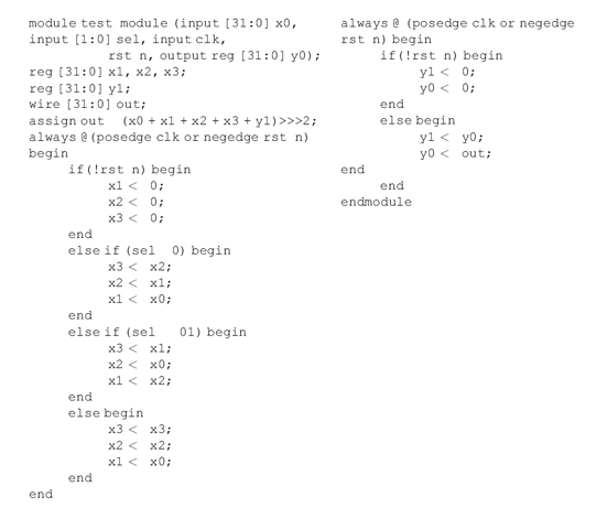 Solved Draw Rtl Diagram For The Following Verilog Code. 