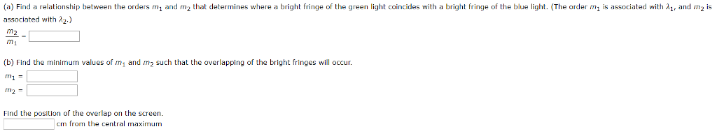 Solved In a Young's interference experiment, the two slits | Chegg.com