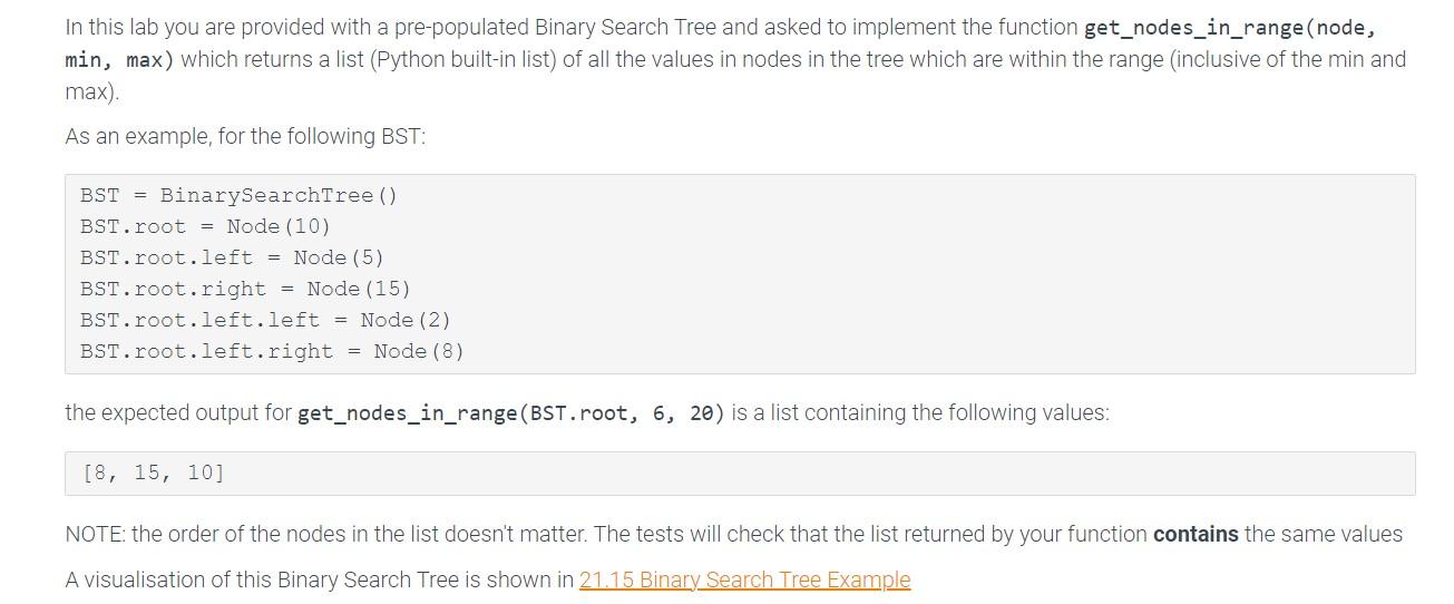 Solved In this lab you are provided with a pre-populated | Chegg.com