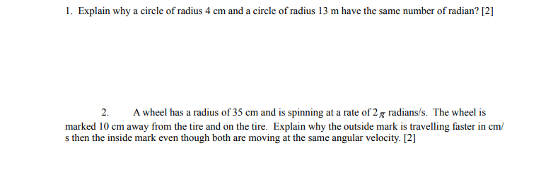 ac and d are points on a circle of radius 4 cm