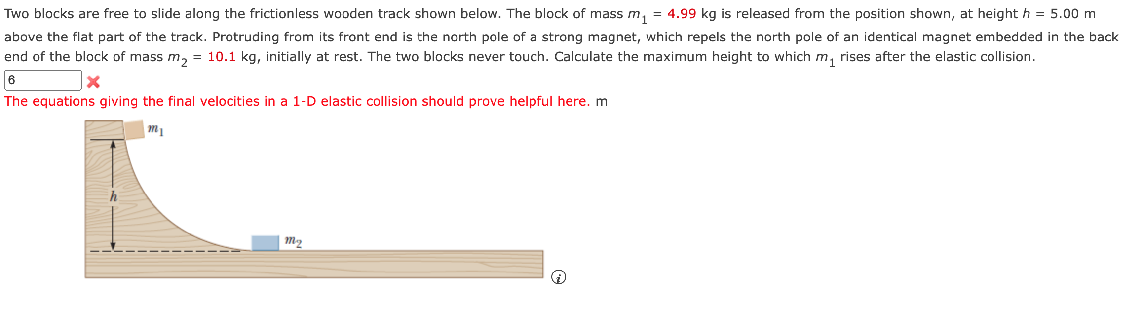 Solved Two blocks are free to slide along the frictionless | Chegg.com