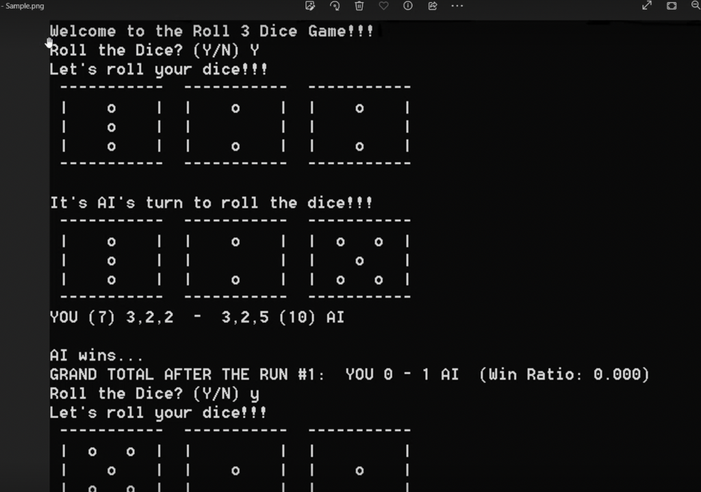 Solved You are to write a program that lets a user and Al | Chegg.com