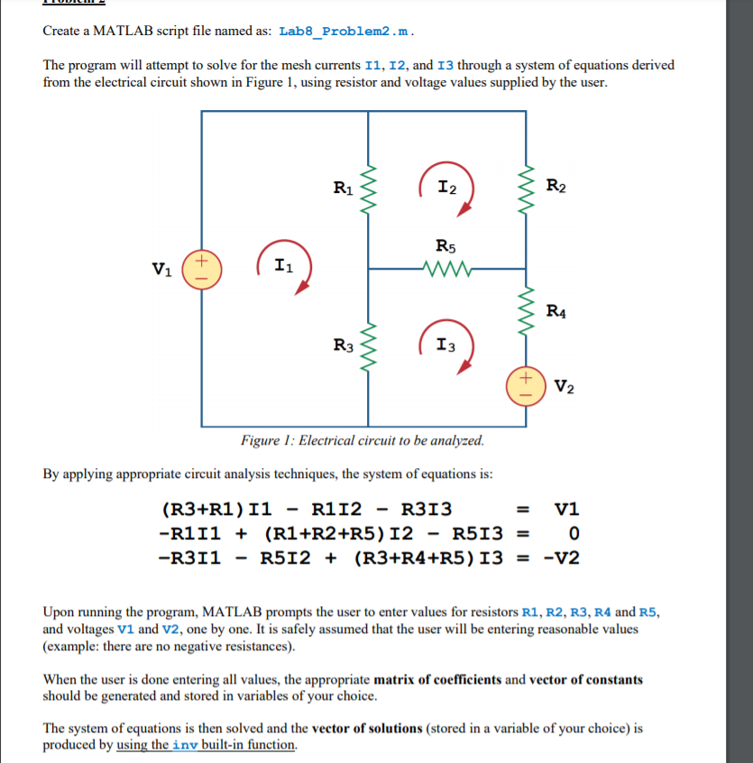 Solved Create a MATLAB script file named as: | Chegg.com