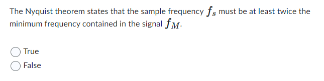 Exemplo De Calculo De Frequencia Utilizando O Teorema De Nyquist