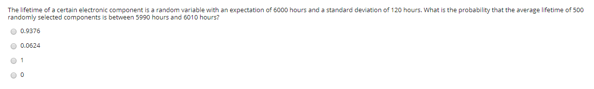 Solved The lifetime of a certain electronic component is a | Chegg.com