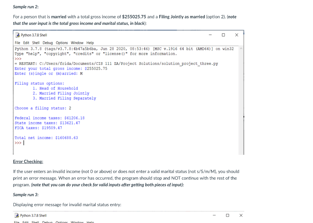 Solved Description In This Assignment, You Will Write A | Chegg.com