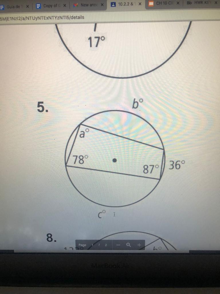 Solved 5. 8. | Chegg.com