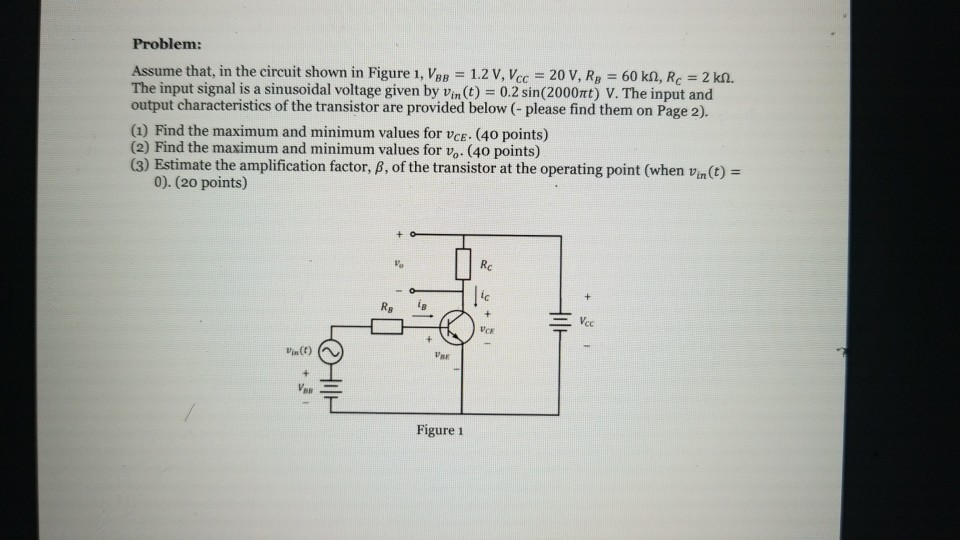 Solved Problem: Assume that, in the circuit shown in Figure | Chegg.com