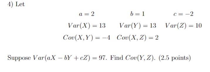 Solved 4) Let | Chegg.com