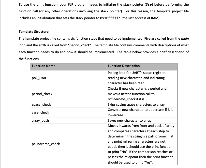Solved The Task In this project, you will be writing a | Chegg.com