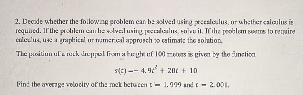 Solved 2. Decide whether the following problem can be solved | Chegg.com