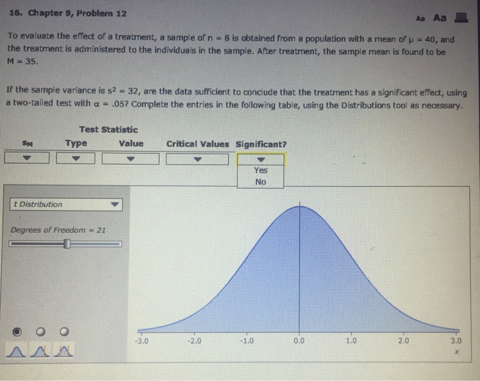 Solved 16. Chapter 9, Problem 12 Aa Aa To evaluate the | Chegg.com
