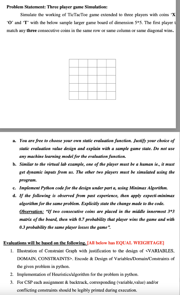 Simulation of Tic-Tac-Toe games.