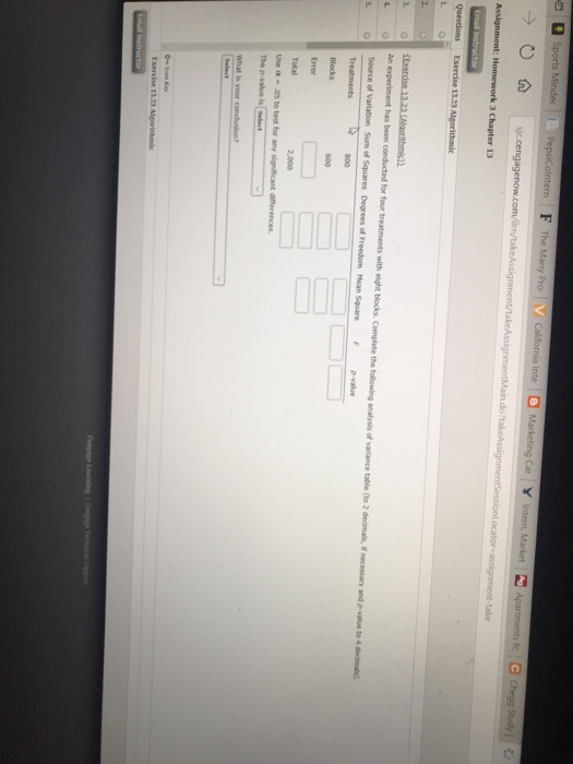 Solved う0仚 t-take An experiment has been conducted for four | Chegg.com