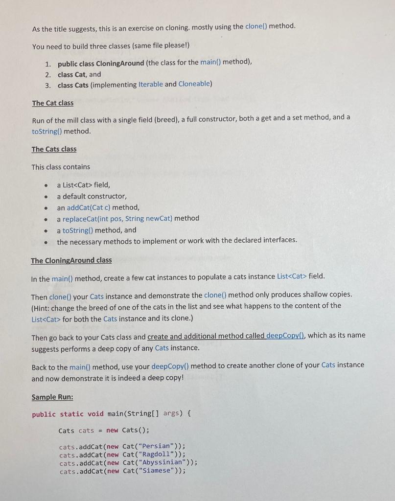 Solved Can I get some help with this Java coding assignment | Chegg.com