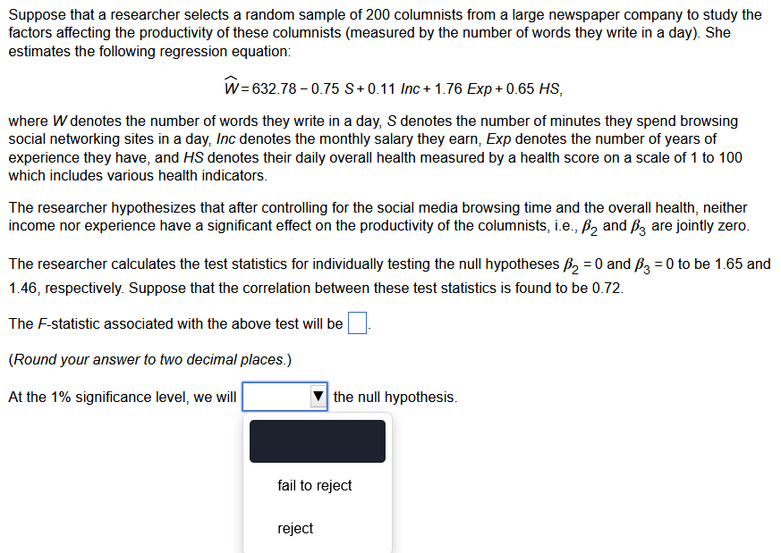 Solved Suppose That A Researcher Selects A Random Sample Of | Chegg.com