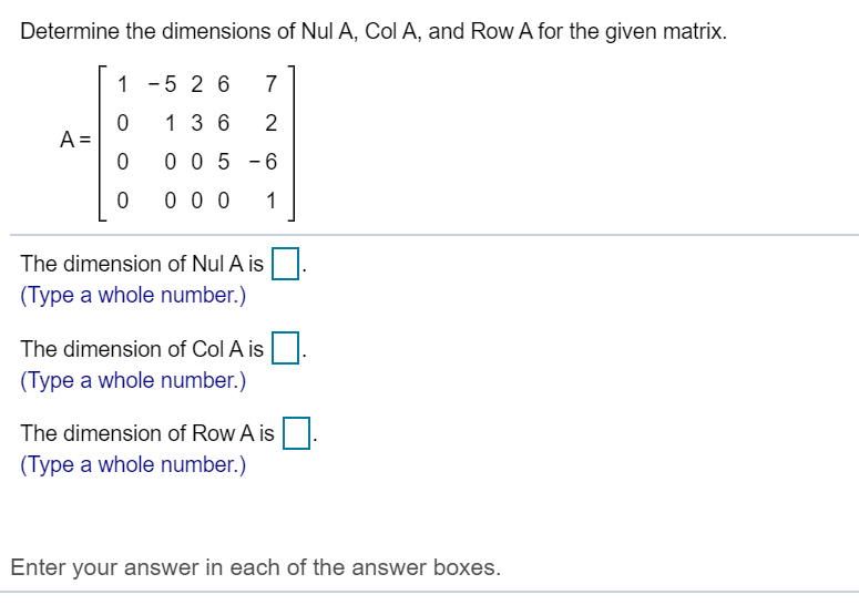 solved-determine-the-dimensions-of-nul-a-col-a-and-row-a-chegg