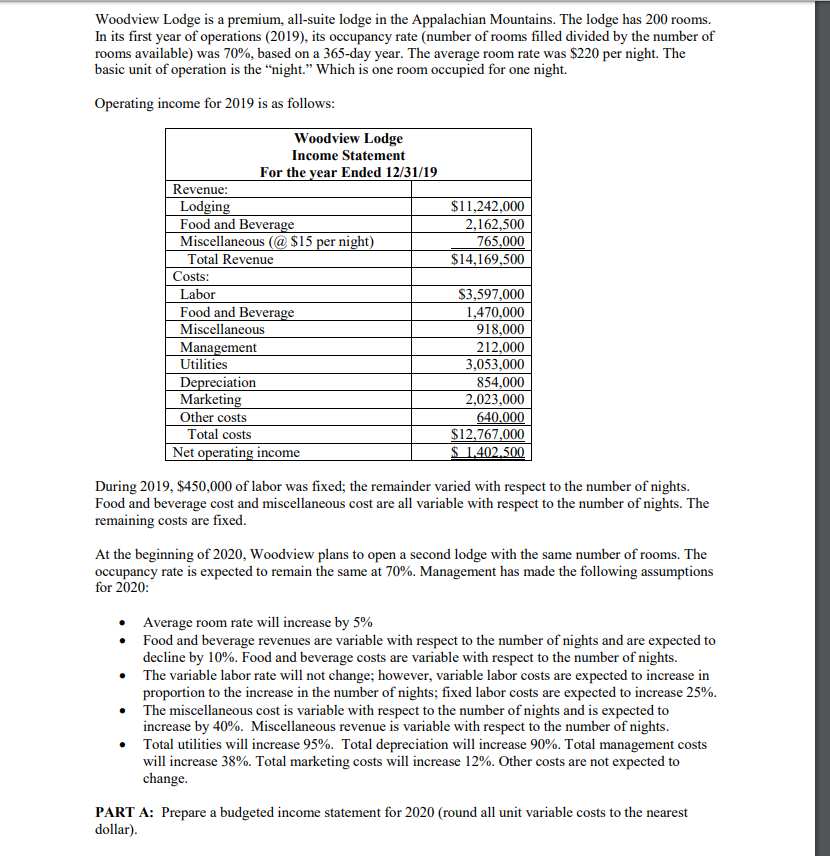 Woodview Lodge Is A Premium All Suite Lodge In The Chegg Com