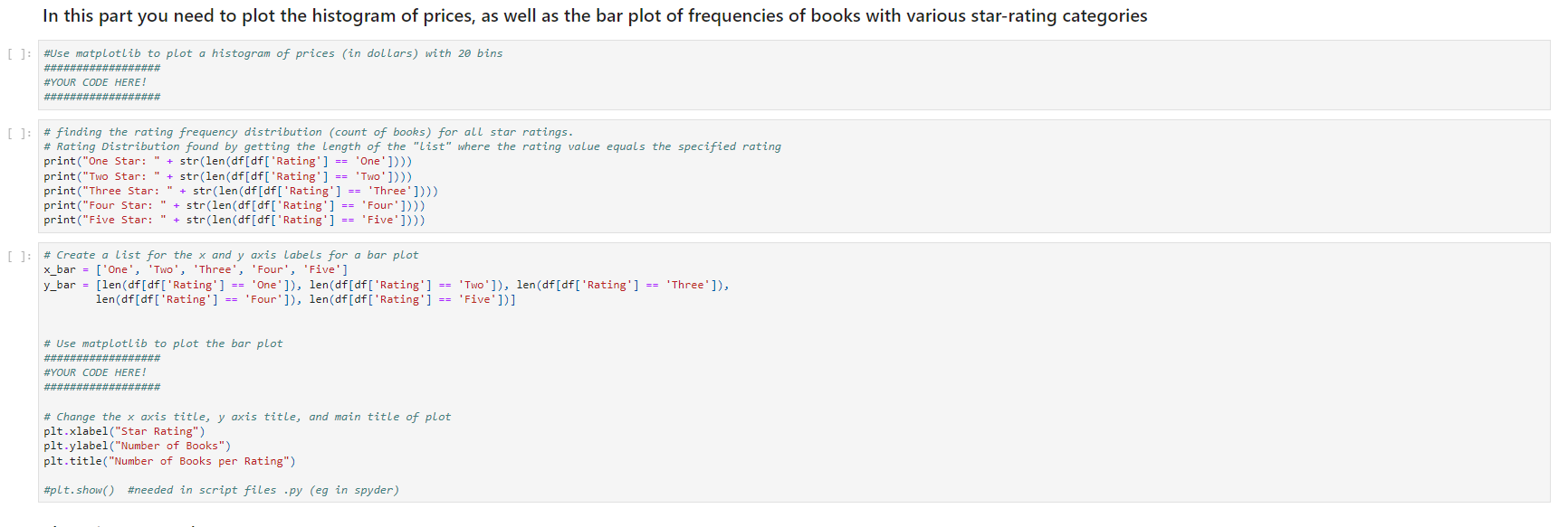 Solved Please program in Python. Please follow the | Chegg.com