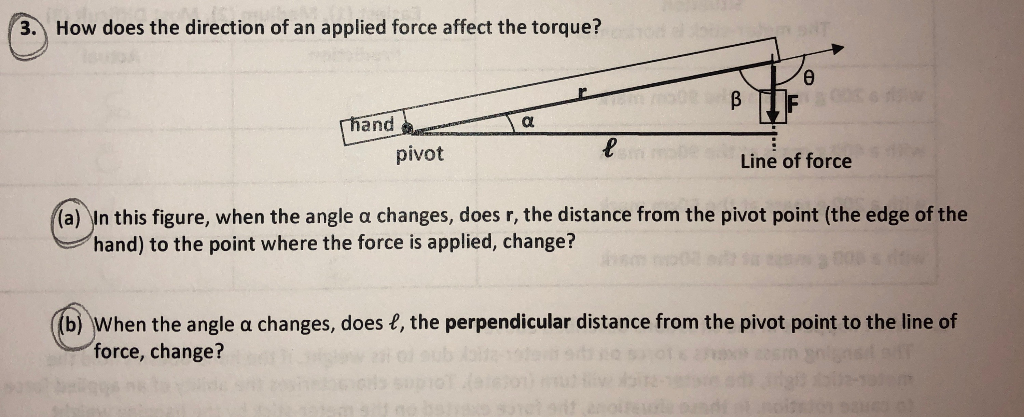 Solved 3. How does the direction of an applied force affect | Chegg.com