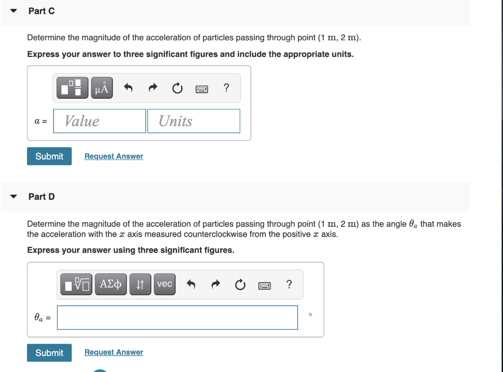 Solved Problem 3.28 16 of 17 A Review A fluid flow is | Chegg.com