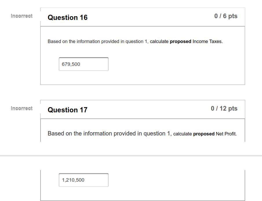 Solved Based on the information provided in question 1, | Chegg.com