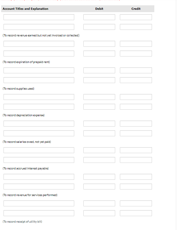 Solved Prepare in journal form, the adjusting entries that | Chegg.com