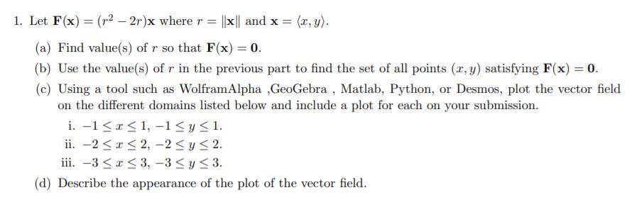 Solved 1 Let F X R2 2r X Where R X And X X Chegg Com