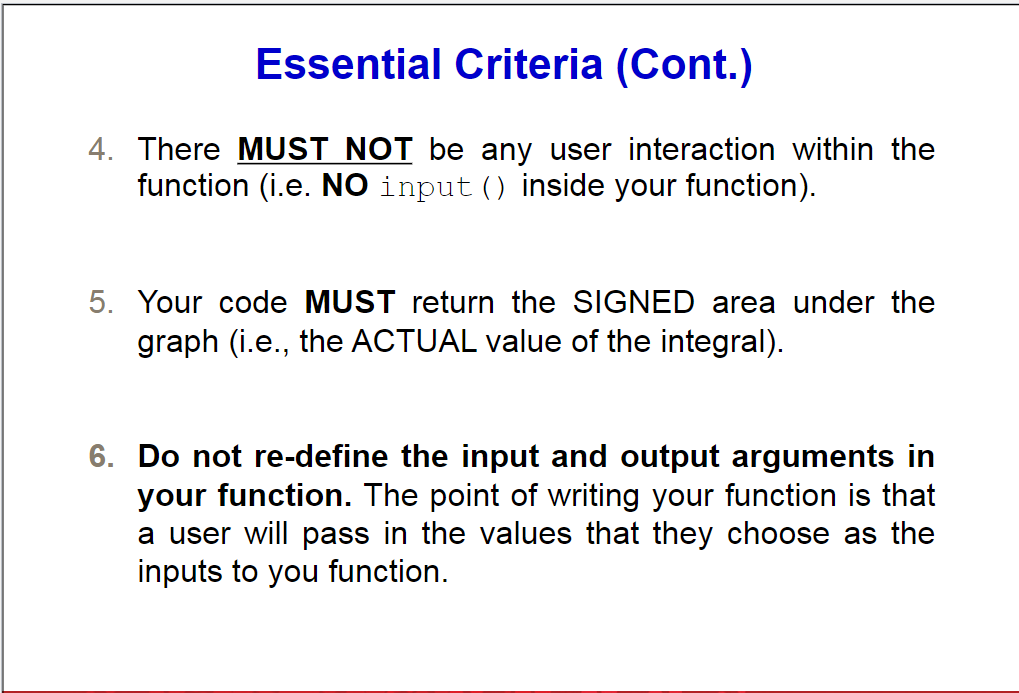 Write a MATLAB function that will integrate | Chegg.com