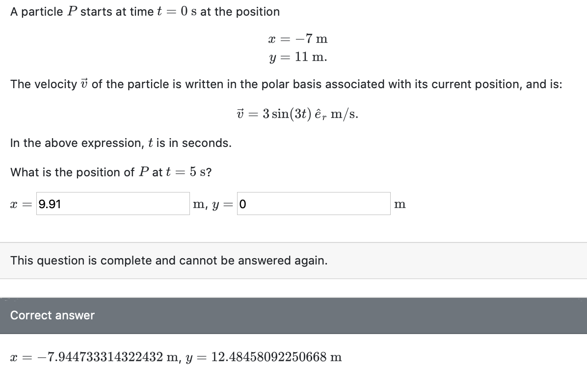 A Particle P Starts At Time T 0 S At The Position X Chegg Com