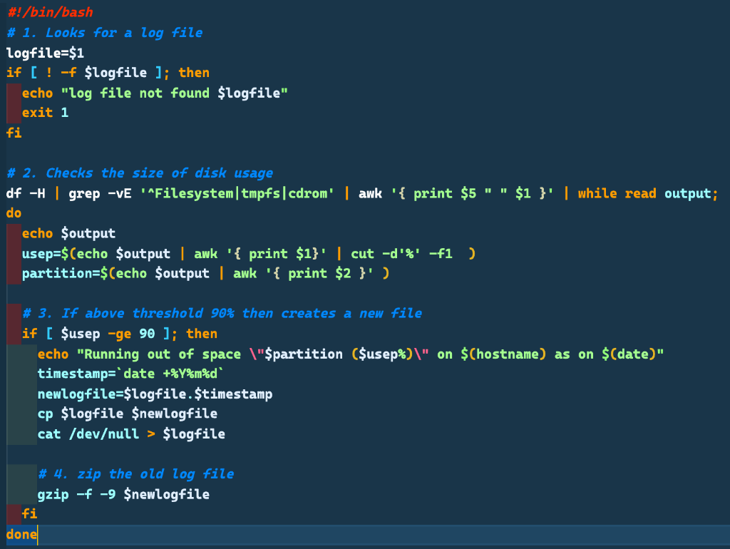 Solved What does the following line of code do in
