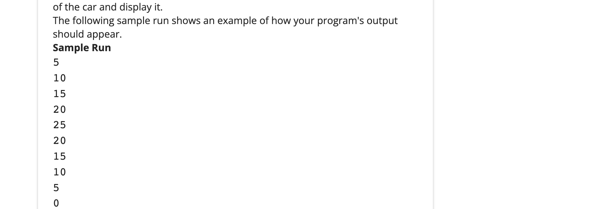 Solved Write a class named Car that uses the following data | Chegg.com