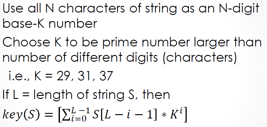 Solved String key values must be converted to an integer | Chegg.com