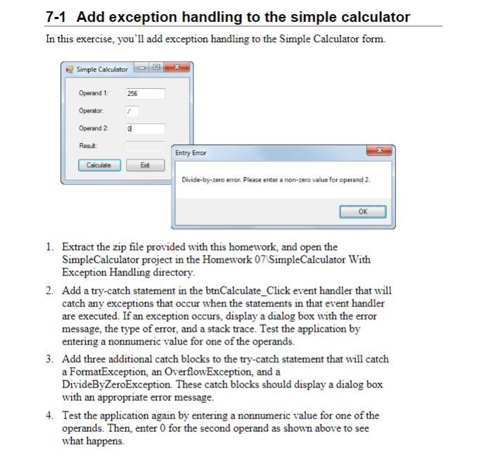 How to Catch All Exceptions in C# & Find All Application Errors