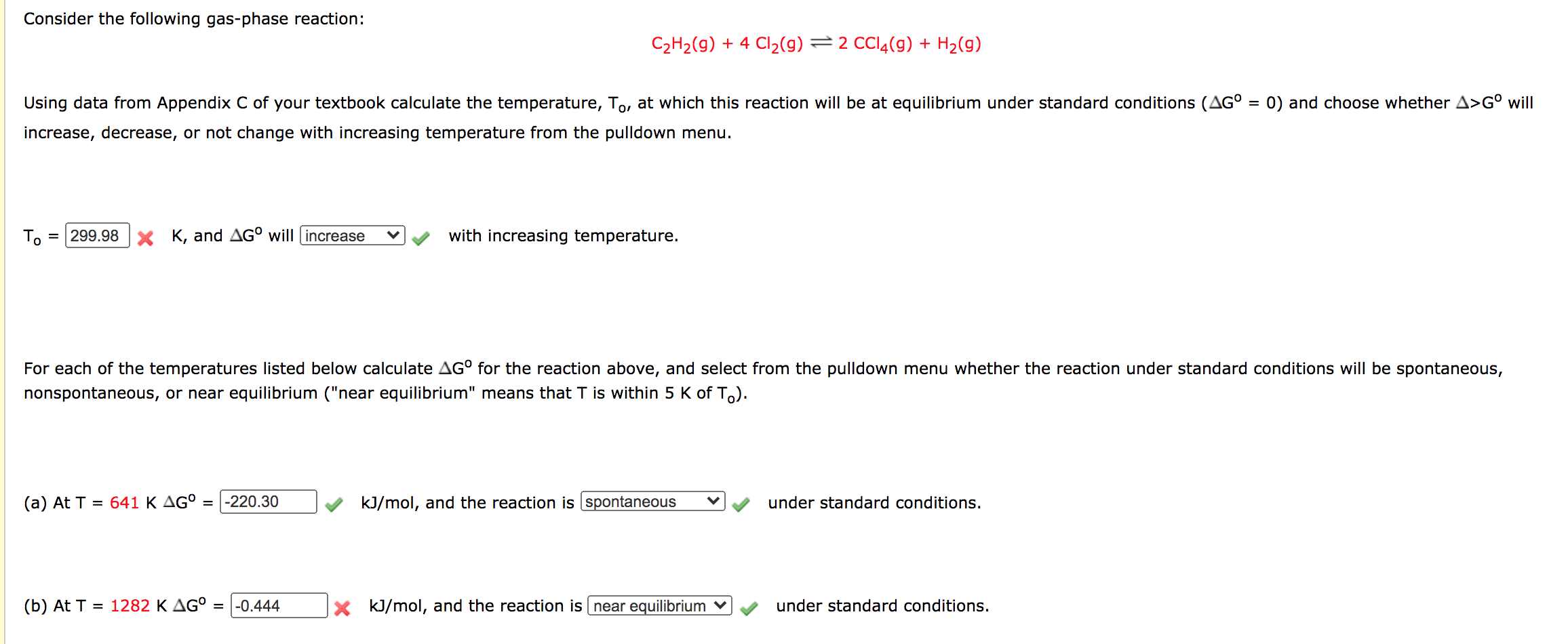 Solved I Only Need Answers For To And B The Rest Chegg Com