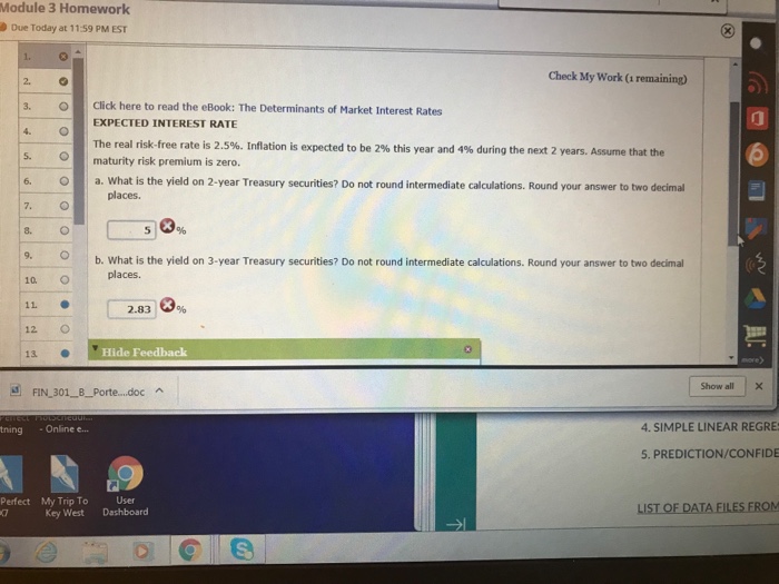 Solved Module 3 Homework Due Today at 1159 PM EST 03 Check | Chegg.com