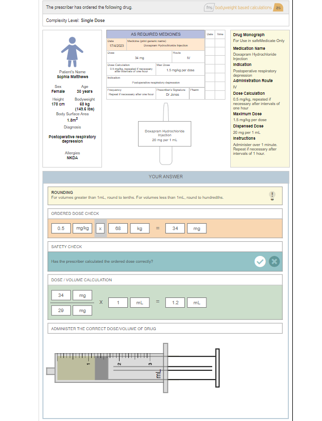 Has The Prescriber Calculated The Ordered Dose | Chegg.com