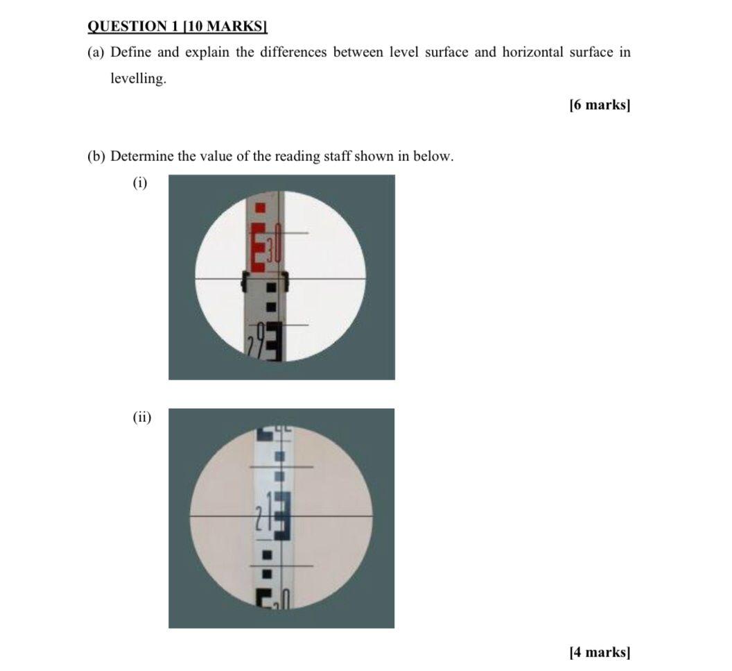 Solved QUESTION 1 (10 MARKSI (a) Define and explain the