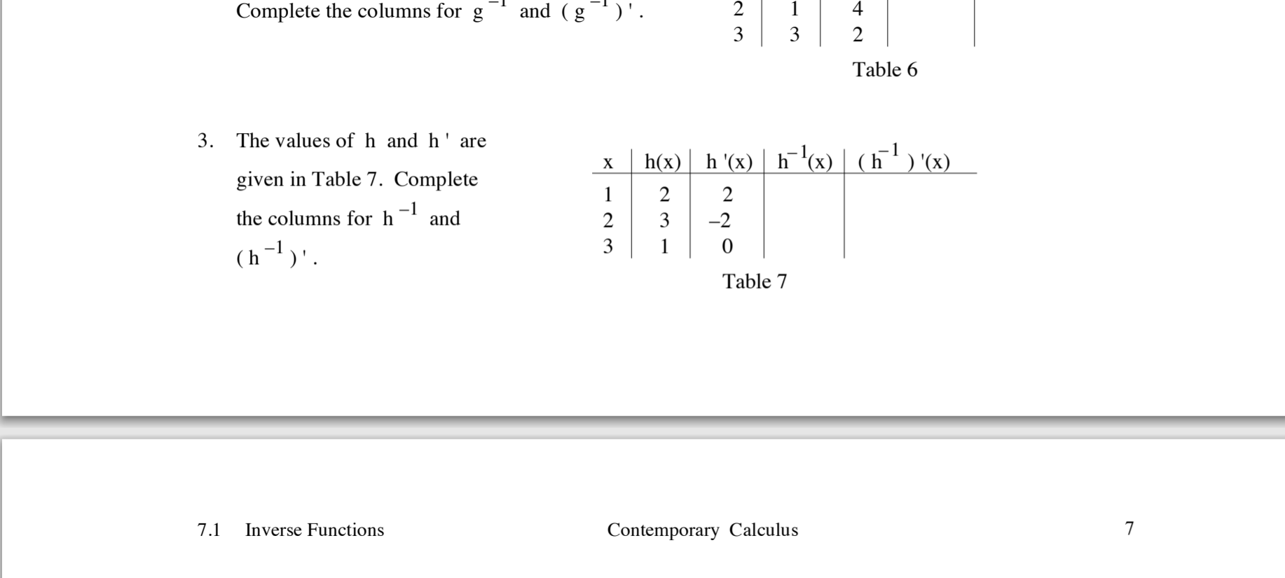 Solved 7.0 Introduction and One-to-one Functions | Chegg.com