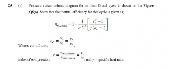 Solved (a) Pressure versus volume diagram for an ideal | Chegg.com