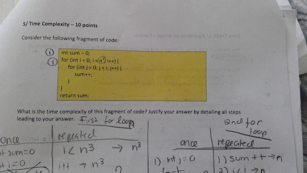 Solved I need help understanding time complexity. How do I | Chegg.com