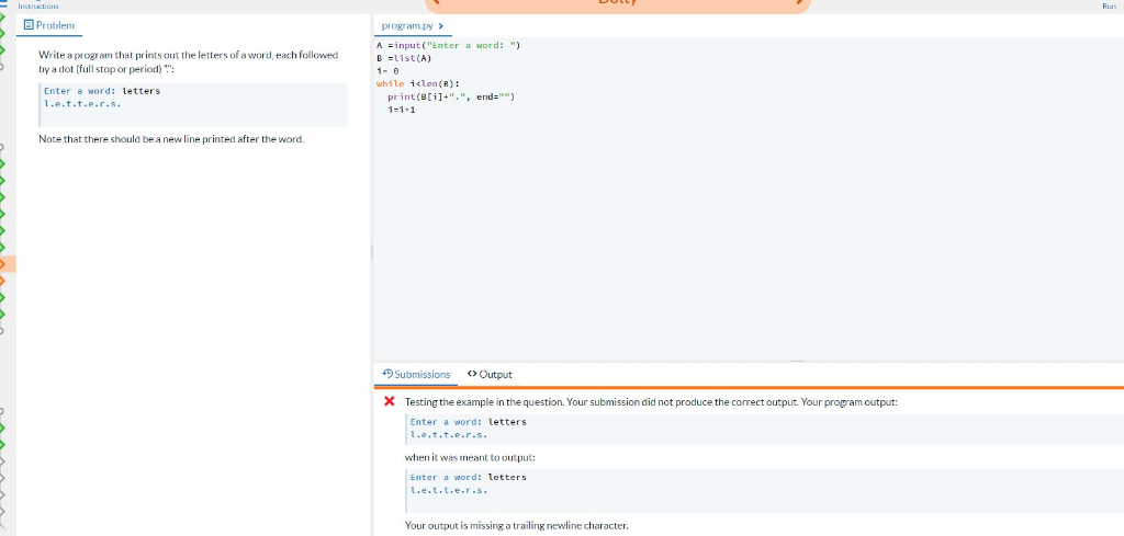 Solved a Problem program.py A sinput(