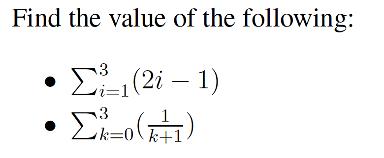 Solved Find The Value Of The Following Chegg Solved Find The Value Of The Following Chegg